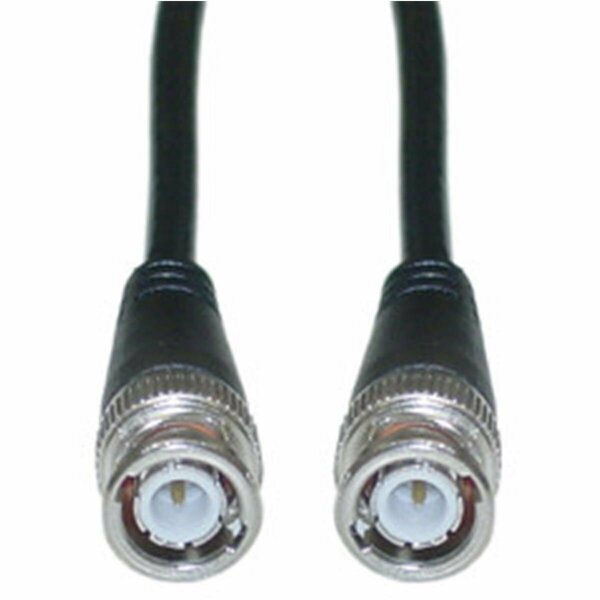 Aish BNC RG58 AU Coaxial Cable Black BNC Male Copper Stranded Center Conductor 100 foot AI195973